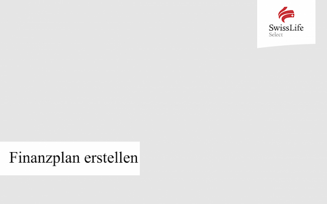 Pflicht: Finanzplan erstellen / Unterlagen hochladen