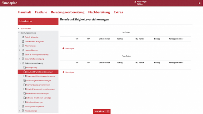 Berufsunfähigkeit