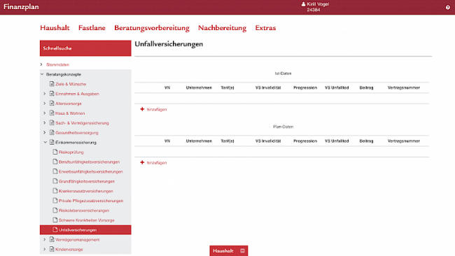 Unfallversicherung