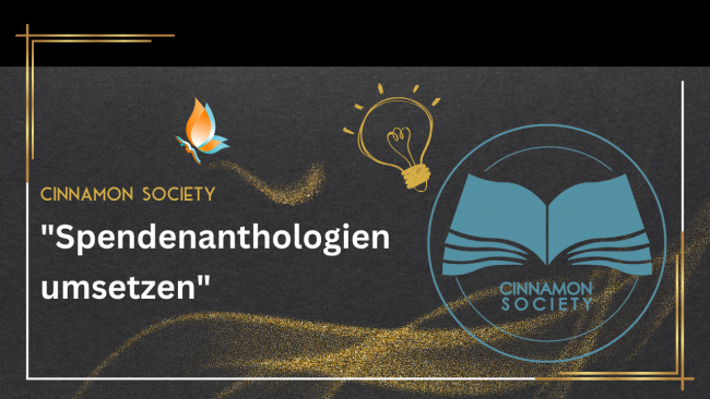 Spendenanthologien umsetzen - F&A mit der Cinnamon Society