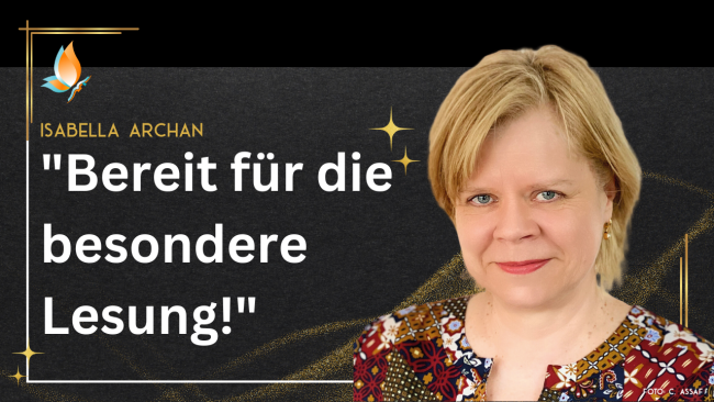 Bereit für die besondere Lesung! Mitmach Workshop - Mit Isabella Archan