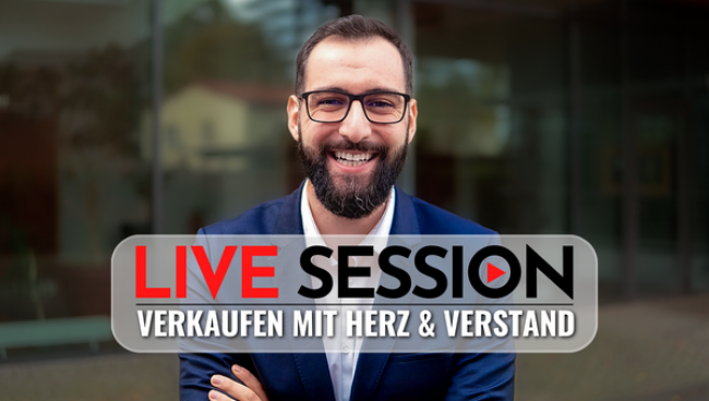 Live-Session - Verkaufen mit Herz und Verstand