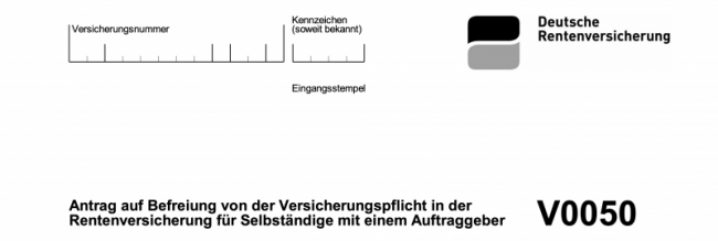 Befreiung von der DRV