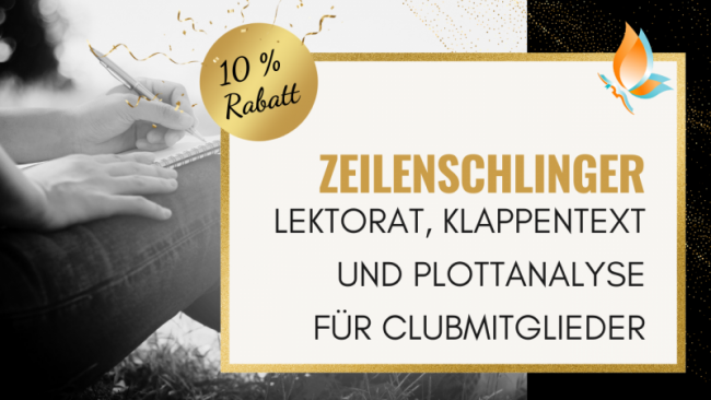 Zeilenschlinger - Lektorakt, Klappentext und Plottanalyse