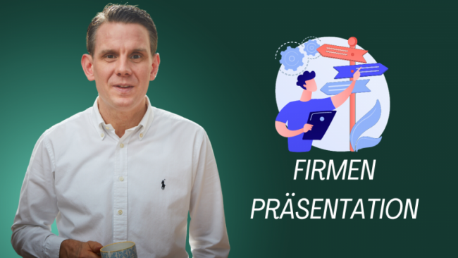 Das Erstgespräch - Firmenpräsentation