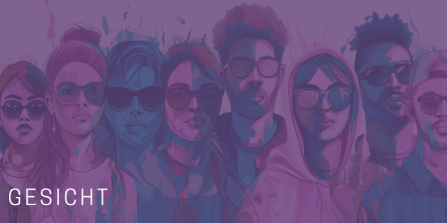 Erkenne die Gesichtsproportionen