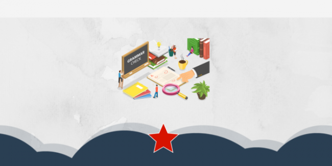 "Text und Grammatik korrigieren".