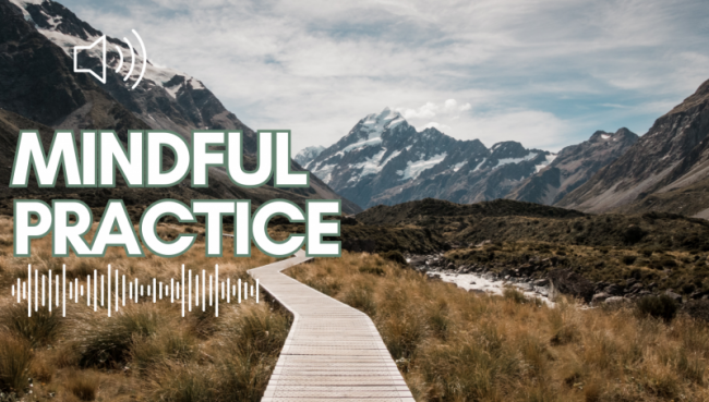 Achtsamkeitsübung - Stressor wegschicken