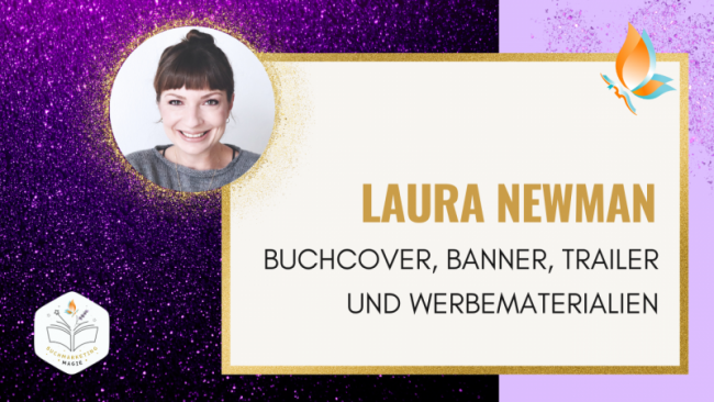 Buchcover, Banner, Trailer und Werbematerialien - mit Laura Newman