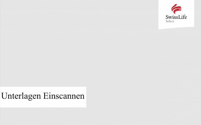 Pflicht: Welche Unterlagen soll ich einscannen ?
