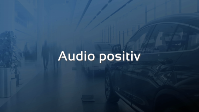 Audio positiv