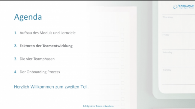 Faktoren der Teamentwicklung (2)