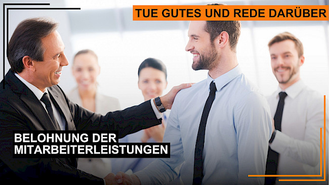 Anerkennung und Belohnung der Mitarbeiterleistungen