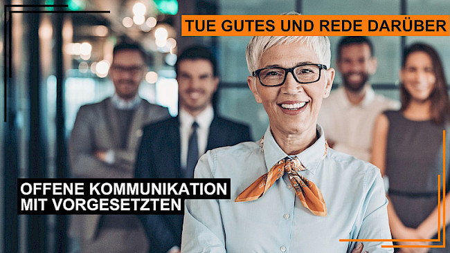 Offene und ehrliche Kommunikation mit Vorgesetzten