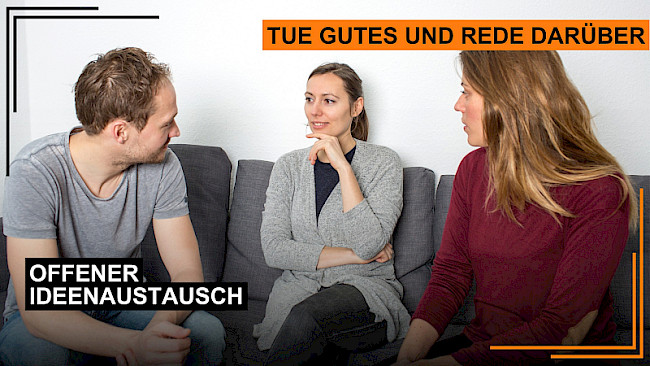 Förderung offener Kommunikation und Ideenaustausch