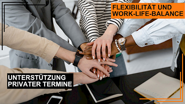 Unterstützung bei wichtigen privaten Terminen während der Arbeitszeit