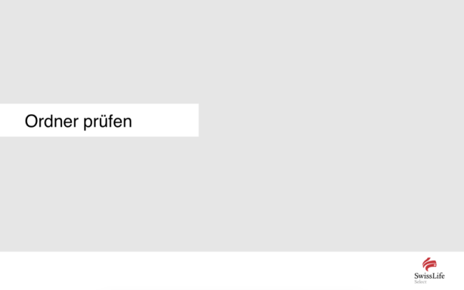 Wie gehe ich einen Ordner durch