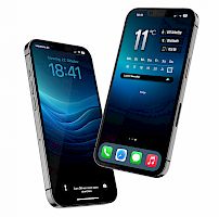 Polarlicht Homescreen Design