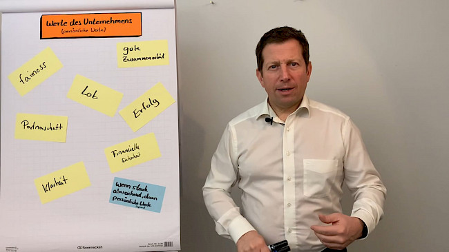 Werte des Unternehmens