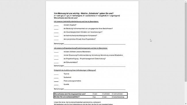 Kundenzufriedenheit ermitteln