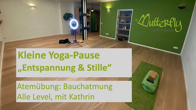 068: Kleine Yoga-Pause "Entspannung & Ruhe" (Atemübung)