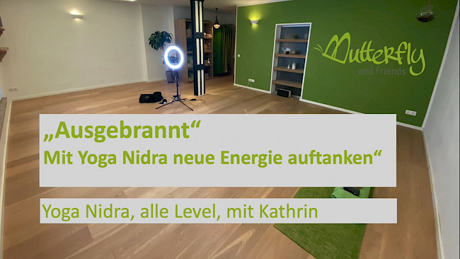 075: "Ausgebrannt - mit Yoga Nidra neue Energie auftanken"