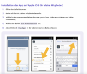 Coachy als App - IOS/Apple