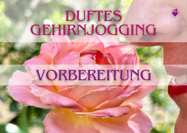 Material & Vorbereitung für das Riechtraining