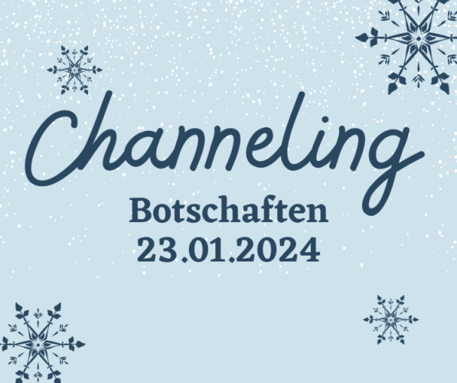 Channeling Mareike 23.01.2024