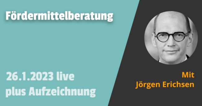 Fördermittelberatung 26.01.23