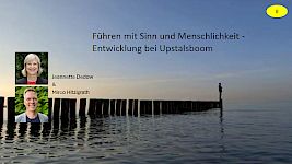 Aug. / Mirco Hitzigrath & Jeannette Dedow: Führen mit Sinn und Menschlichkeit – Entwicklung bei Upstalsboom