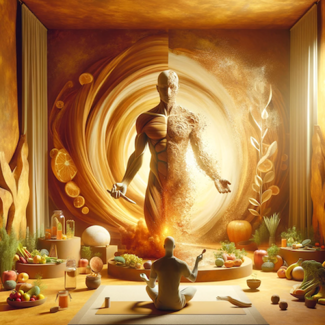 Beginn der Verwandlung