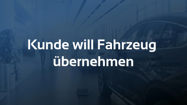 Kunde will übernehmen