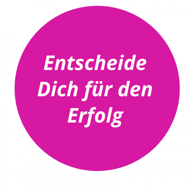 19. Entscheide dich für den Erfolg