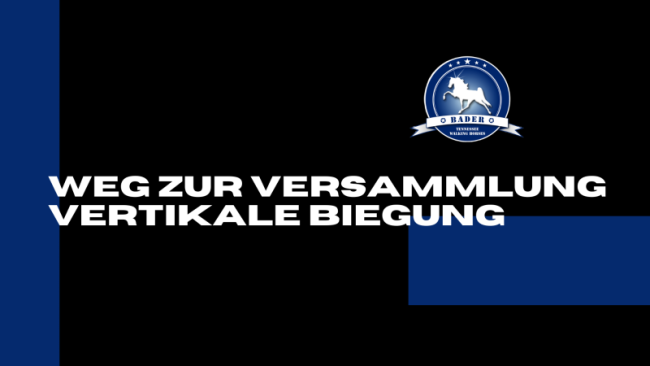 Weg zur Versammlung - Vertikale Biegung