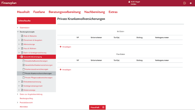 PKV - Private Krankenvollversicherung