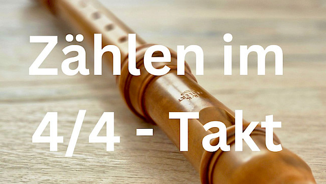Zählen im 4/4 - Takt