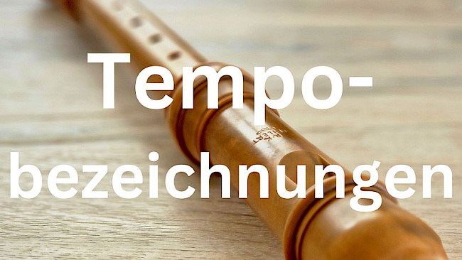 Tempobezeichnungen