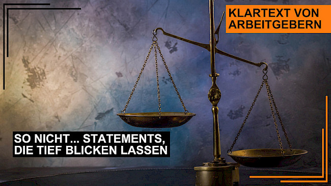 SO NICHT: "wir werden jeden Stein umdrehen..."