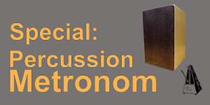 Special: Percussion Metronom zum Üben
