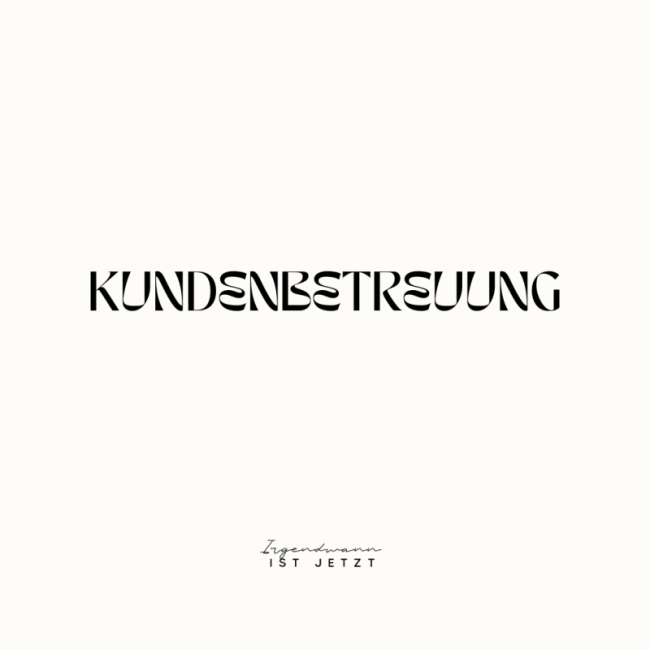 Kundenbetreuung