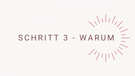 Schritt 3: Warum - deine Vision