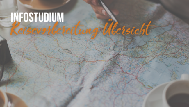 Reisevorbereitung Übersicht