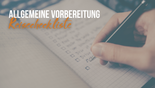 Reisecheckliste