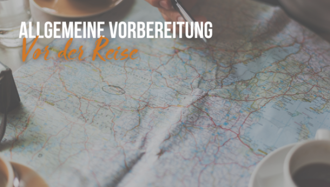 Vor der Reise