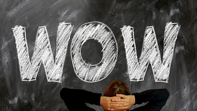 Wow-Effekt durch Kontraste