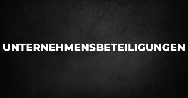 Unternehmensbeteiligungen