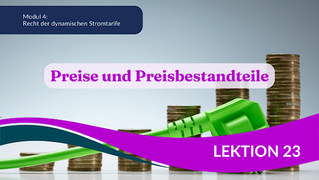 Preise und Preisbestandteile