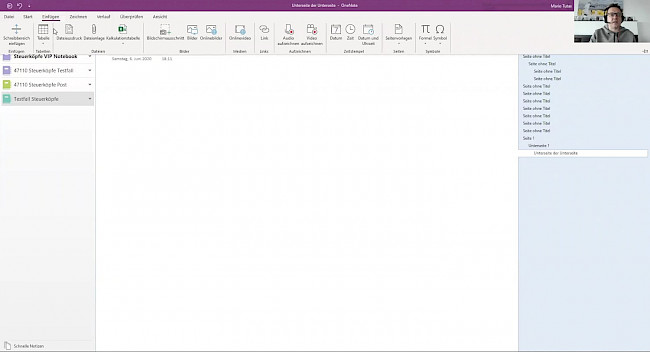 MS OneNote – Funktionen