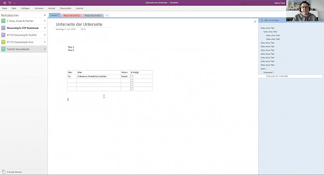 MS OneNote – Markierungen